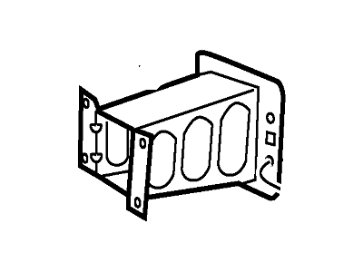 Ford 3W1Z-17752-AB Bracket - Bumper Mounting