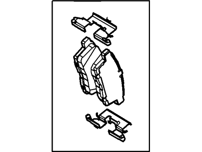 Ford 7T4Z-2200-A Kit - Brake Lining