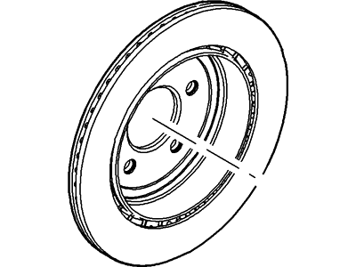 Ford 7U2Z-2V026-F Rotor Assy