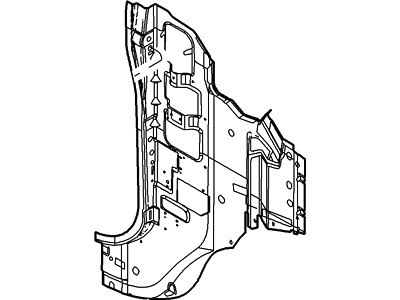 Ford F81Z-2502038-AA Panel Assy - Cowl Side