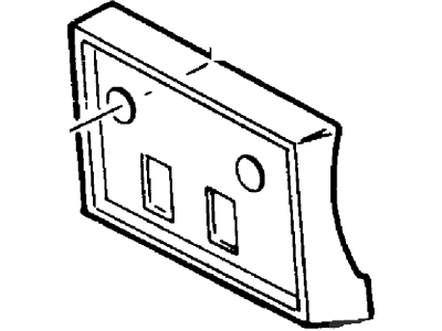 Ford F8AZ-17A385-AA Bracket - License Plate            