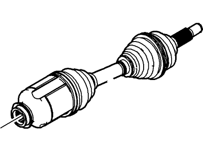 Lincoln DG1Z-3B436-A Shaft - Front Axle