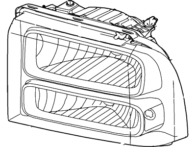 Ford 6C3Z-13008-AA Headlamp Assembly