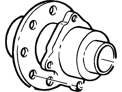 Ford 3C3Z-1104-BA Hub And Bearing Assy - Wheel       