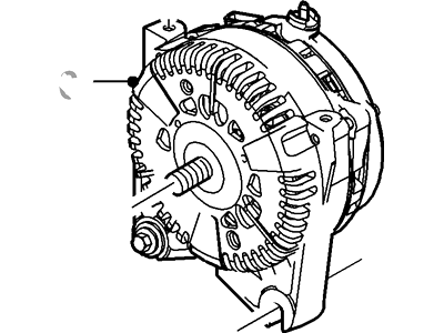 Ford F8OZ-10346-CA Alternator Assy