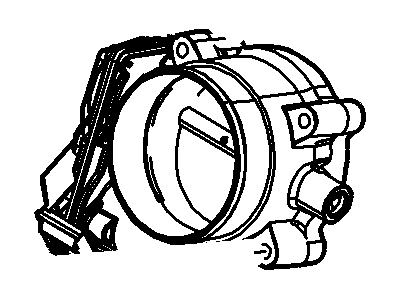 Ford BR3Z-9E926-B Throttle Body And Motor Assy