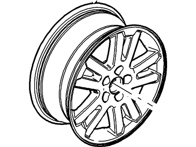 Ford 6L2Z-1007-CA Wheel Assembly