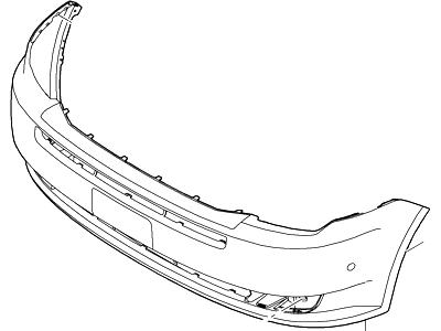 Ford 8A8Z-17D957-ACP Bumper Assy - Front