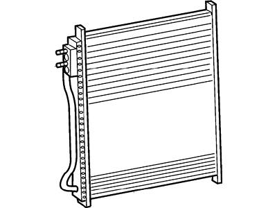 Ford F81Z-19712-AA Condenser Assembly