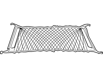 Mercury 1L8Z-78550A66-AA Net Assy - Load Fixing