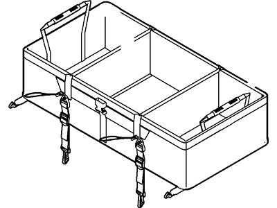 Mercury AE5Z-78115A00-B Compartment Assy - Rear Stowage