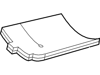 Ford XL3Z-6P013-AA Insulator - Engine Compartment     