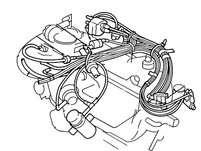 Ford D3DZ-12A091-B Valve Assy - Vacuum Delay Control  