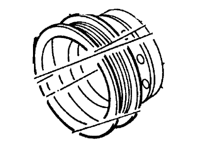 Ford 2L2Z-6B321-AA Crankshaft Pulley