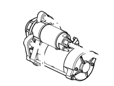 Ford HU2Z-11V002-ABRM Starter Motor Assy