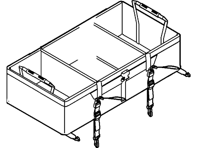 Ford AE5Z-78115A00-A Compartment Assy - Rear Stowage