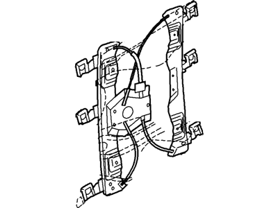 Ford 6L2Z-7823200-AA Regulator Assy