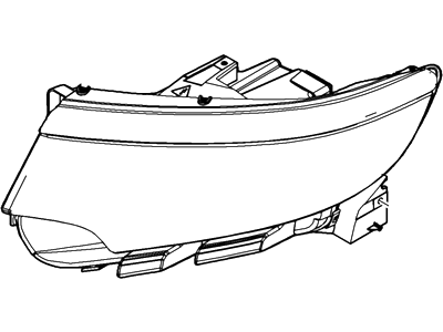 Ford BT4Z-13008-BCP Headlamp Assembly