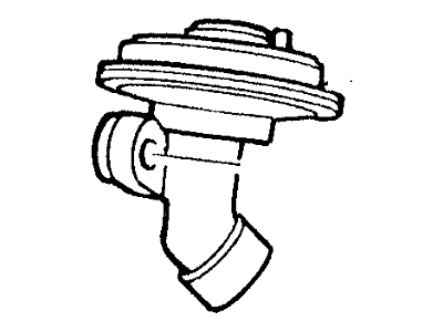 Ford XF1Z-9D475-CA Valve - Exhaust Gas Recirculation  