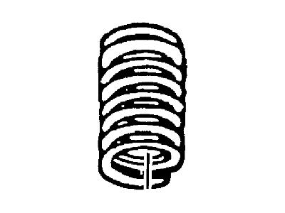 Lincoln 4L3Z-5310-YA Spring - Front