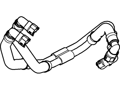 Ford DR3Z-6N866-A Tube - Outlet