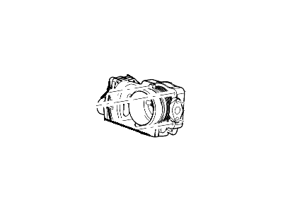 Mercury 6R3Z-9E926-AA Throttle Body And Motor Assy