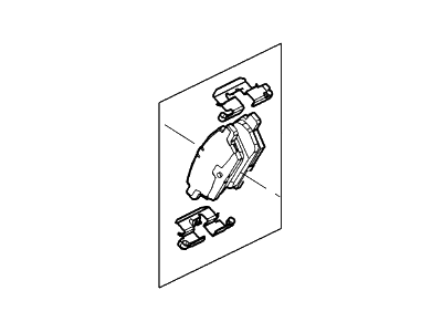 Ford 6E5Z-2200-B Kit - Brake Shoe And Lining