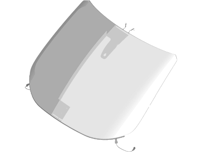 Ford DT1Z-5403100-AL Glass - Windscreen