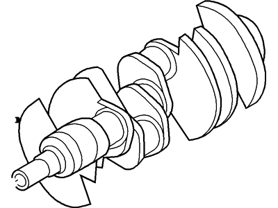 Lincoln 2C5Z-6303-AA Crankshaft Assy