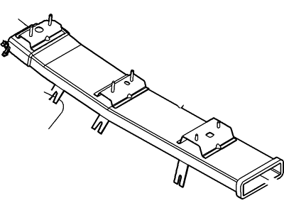 Ford 1W3Z-18C420-CA Duct - Heater