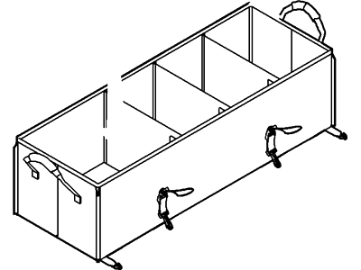 Ford AE5Z-78115A00-A Compartment Assy - Rear Stowage