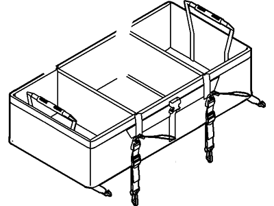 Ford AE5Z-78115A00-B Compartment Assy - Rear Stowage