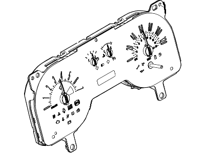 Ford 7R3Z-10849-HB Instrument Cluster