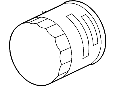 Mercury F8CZ-6731-AA Filter Assy - Oil