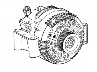 Ford FU2Z-10V346-GRM Alternator Assy