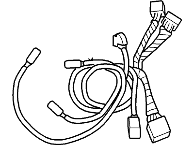 Ford 3W4Z-14A411-BA Wiring Assy