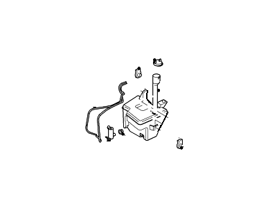 Ford 3L2Z-17618-AA Reservoir - Windshield Washer