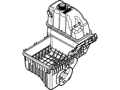 Ford 9C3Z-8A080-F Tank Assy - Radiator Overflow