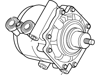 Mercury 1L2Z-19703-AA Compressor Assy                    