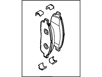 Ford BL3Z-2001-A Kit - Brake Lining