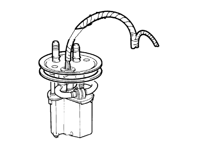 Mercury 1F1Z-9H307-GA Sender And Pump Assy               