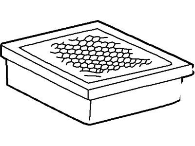 Mercury F77Z-9601-AA Element Assy - Air Cleaner