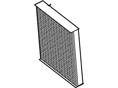 Ford 4R3Z-19N619-AA Filter - Odour And Particles