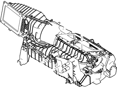 Ford BR3Z-19850-B Evaporator Assy