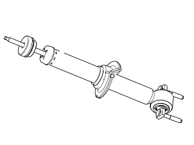 Ford EL1Z-18124-A Shock Absorber Assy