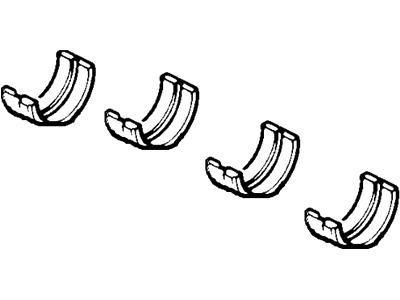 Ford XW7Z-6D309-BA Bearing - Crankshaft Main