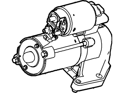 Ford 5L8Z-11002-AA Starter Motor Assembly