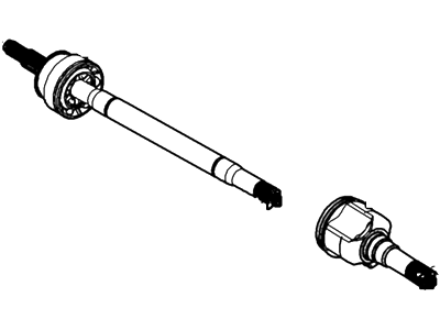 Ford 6L2Z-4K138-B Shaft Assy