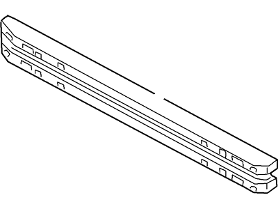 Ford 5S4Z-5810812-AA Cross Member Assembly - Front/Lower