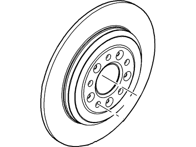 Mercury 8G1Z-2C026-B Disc - Brake